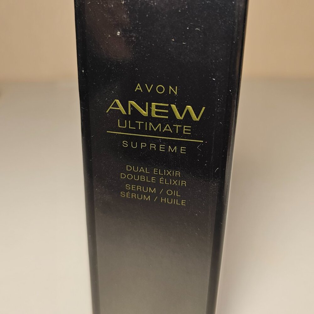 Avon Anew Ultimate Supreme Dual Elixir Serum .67 OZ 20ml Brand New with Box - Picture 3 of 6